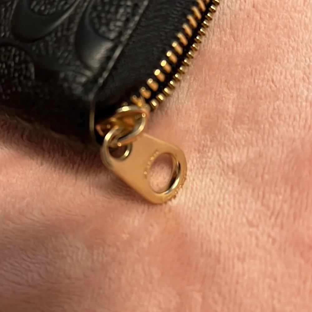 Coach leather logo wallet - Picture 3 of 6